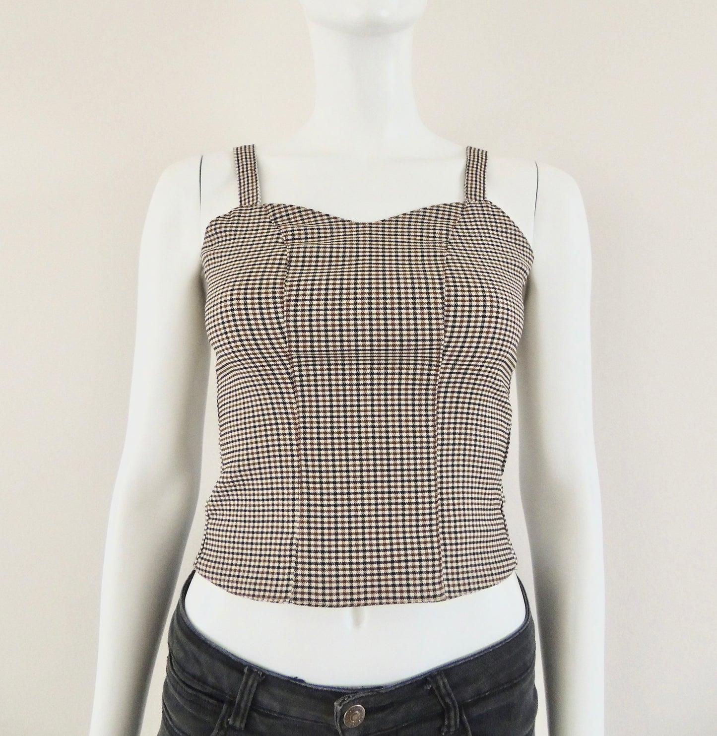 Top sin marca (sin talla, como un M, sin uso)