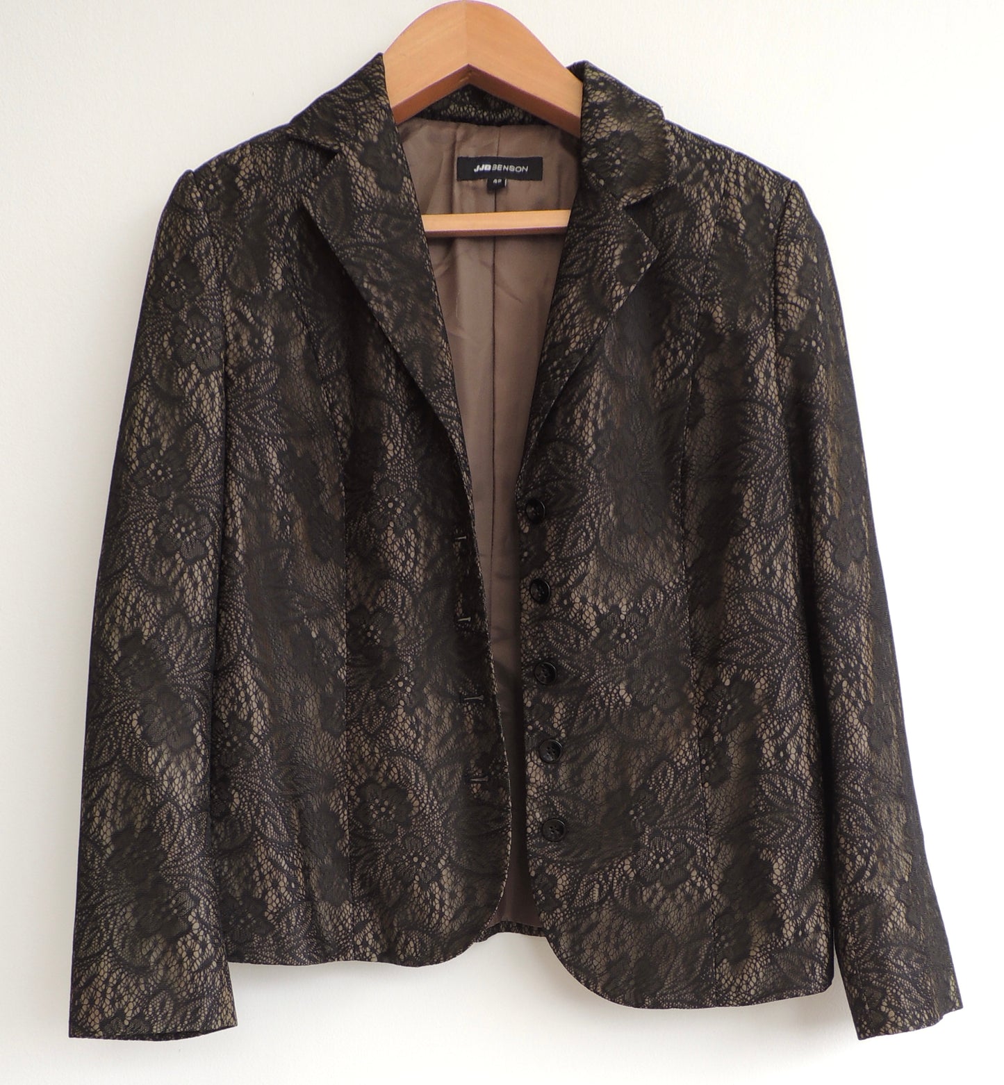 Saco JJB Benson (talla 42, como un M grande)
