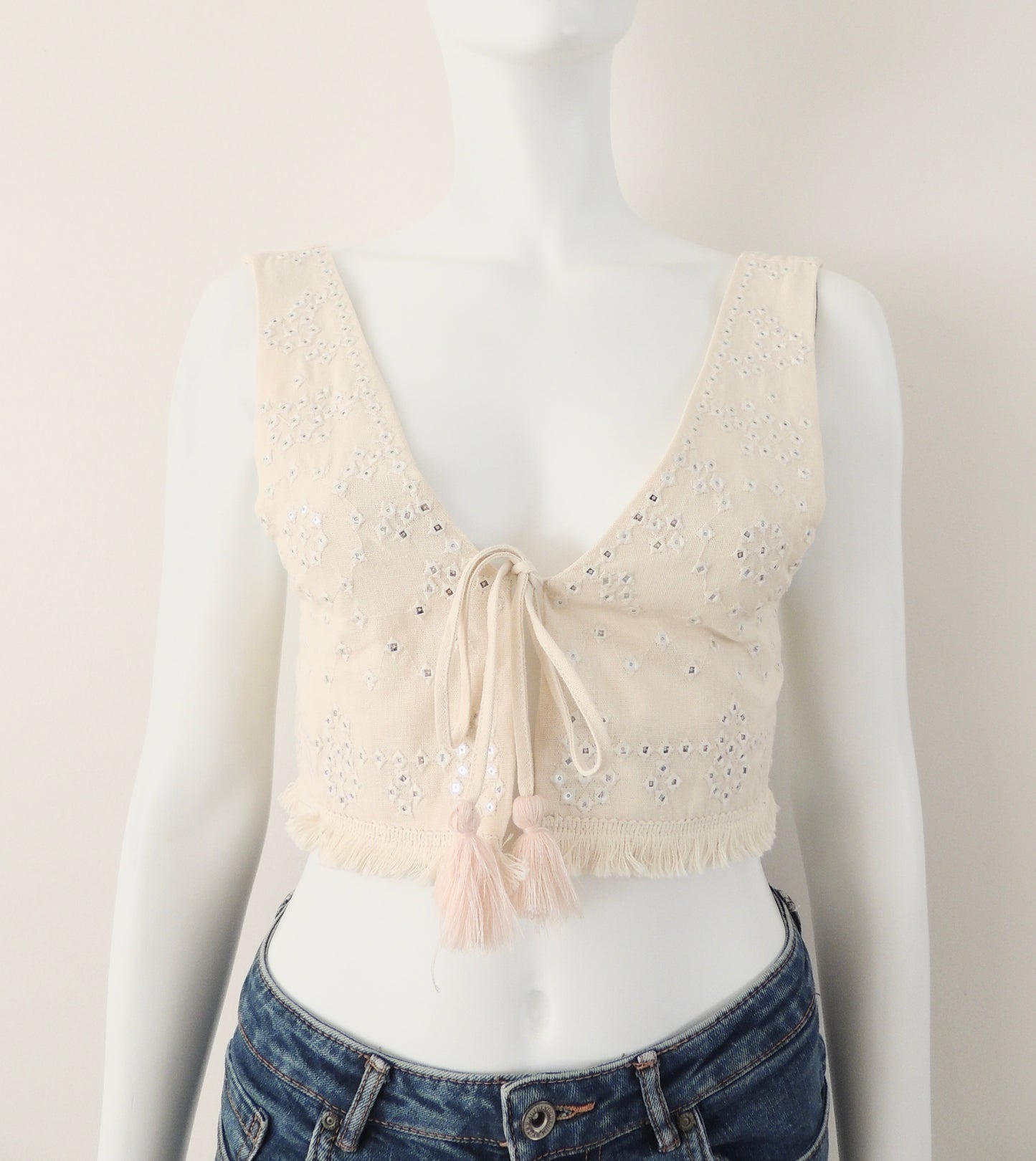 Top sin marca (talla S, sin uso)