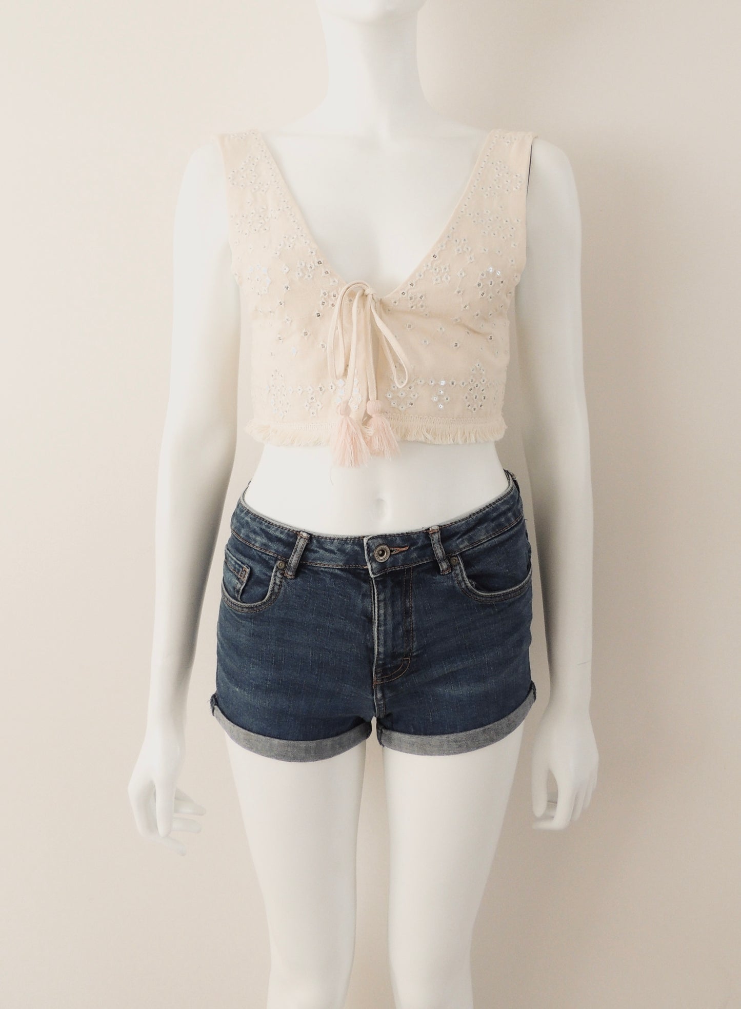 Top sin marca (talla S, sin uso)