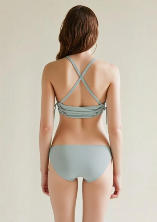 Conjunto Bikini Athleta (talla sostén XXS, talla calzón XS, con etiqueta)