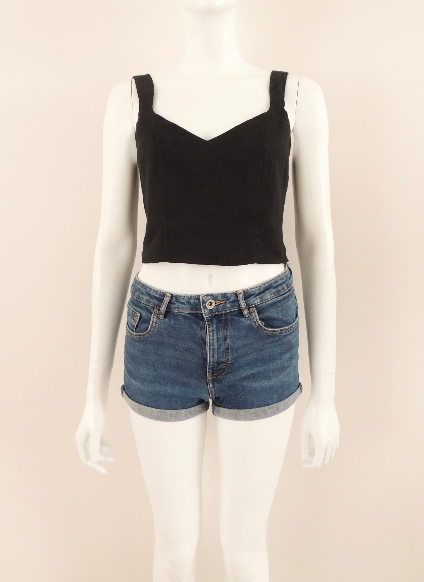 Top A New Day (talla S, con etiqueta)