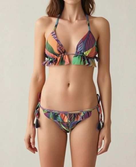 Conjunto Bikini sin marca (sin talla, como un M grande)