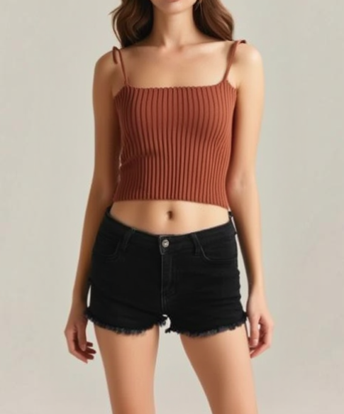 Top sin marca (sin talla, como un S, sin uso)