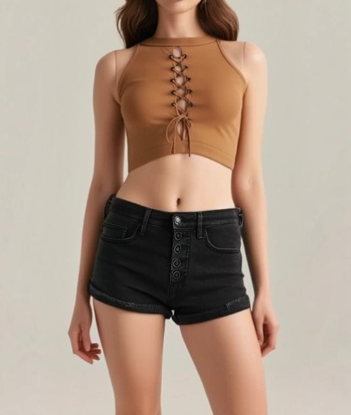 Top sin marca (sin talla, como un S)