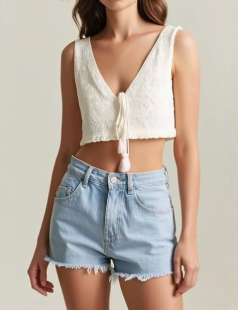 Top sin marca (talla S, sin uso)