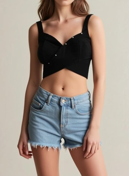 Top sin marca (sin talla, como un S)