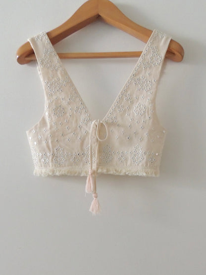 Top sin marca (talla S, sin uso)