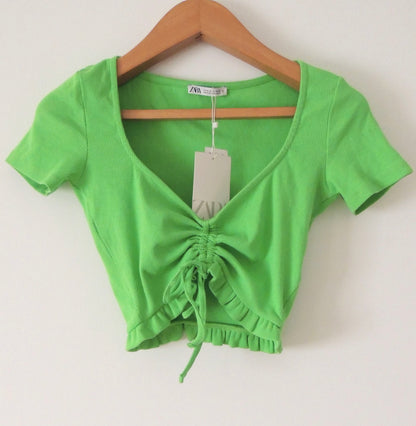 Top Zara (talla S, con etiqueta)